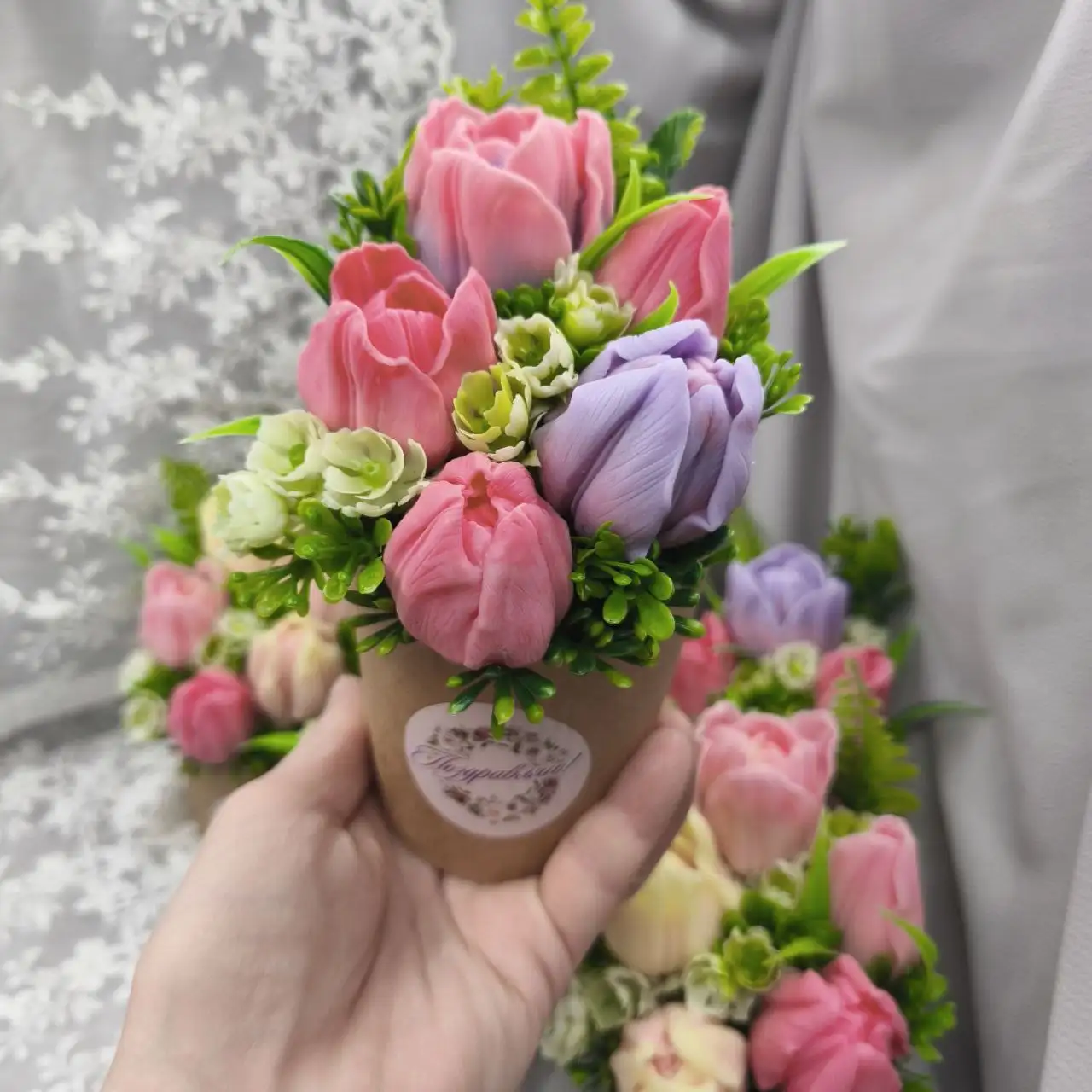 Букеты из мыла ручной работы к 8 марта - Рукоделие (Хобби и отдых) в Москва