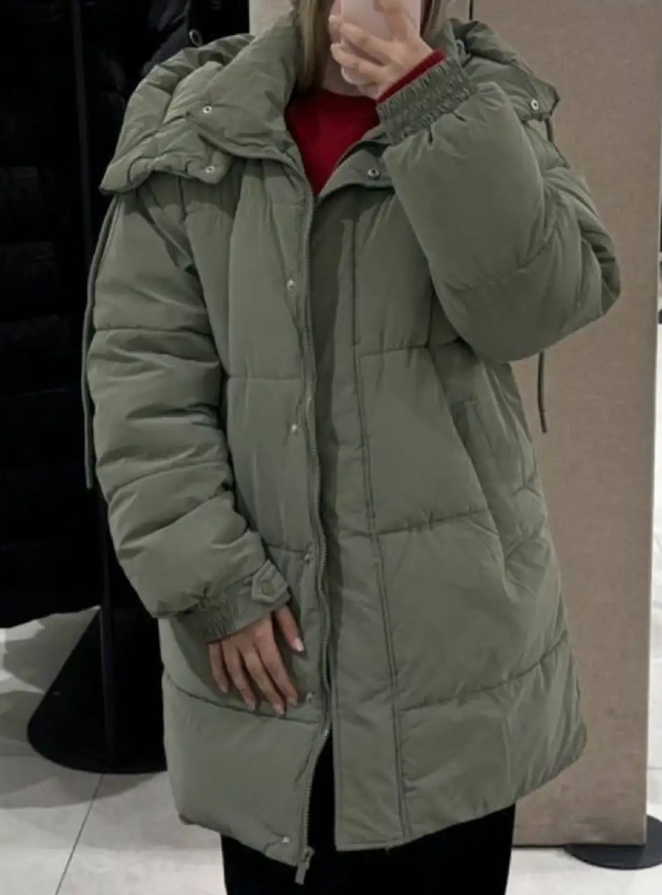 Пуховик в отличном состоянии размер S (оверсайз) - Верхняя одежда (Одежда) в Москва