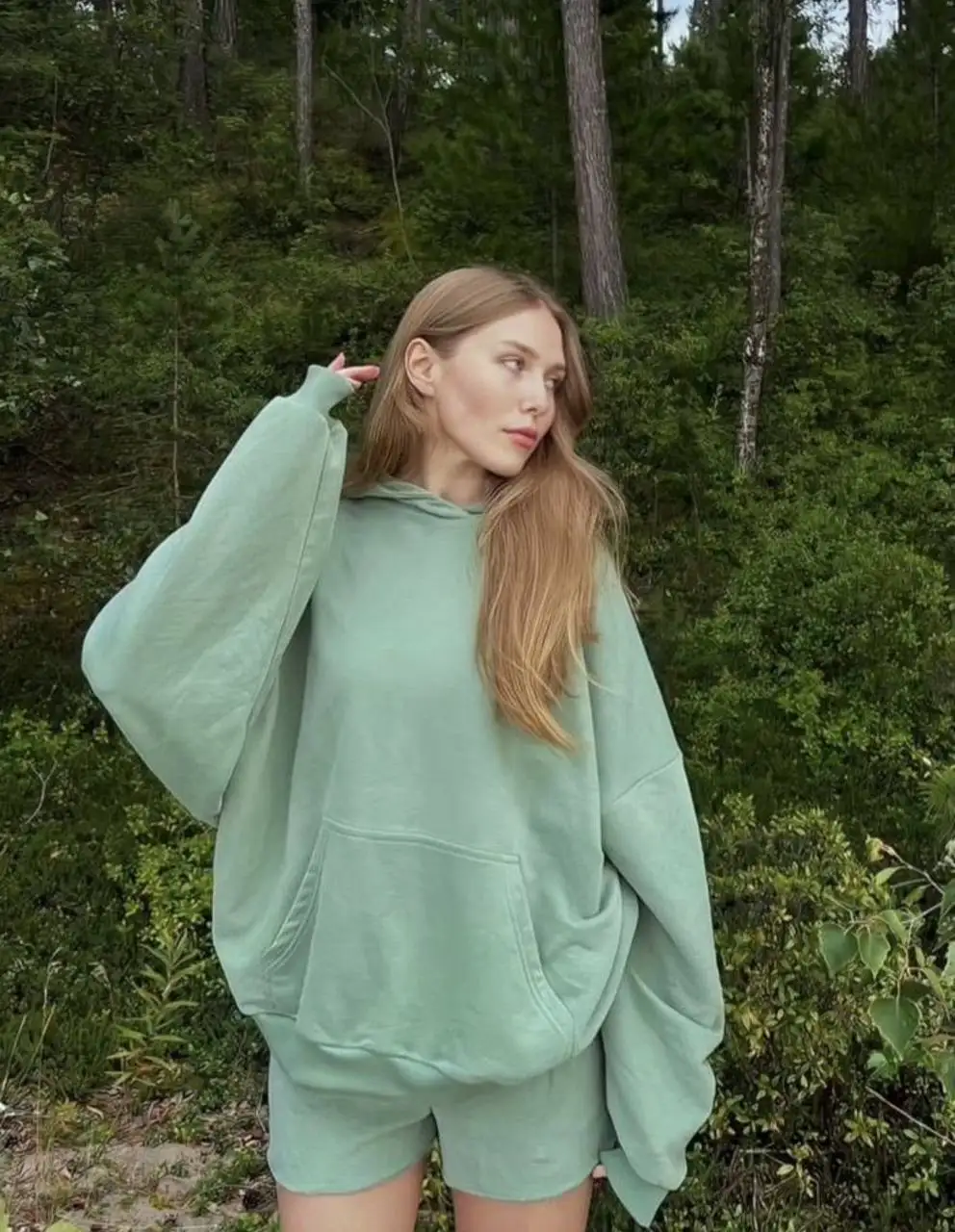 Женский костюм Flich шорты + толстовка - Женская одежда (Одежда) в Москва