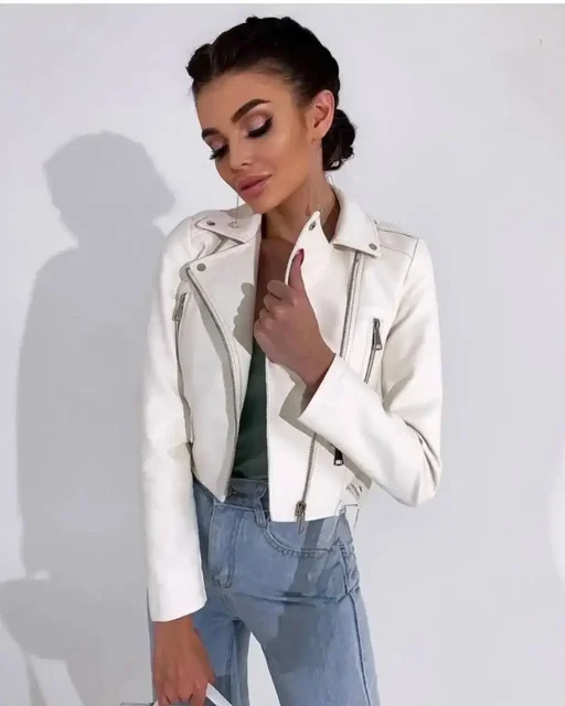 Куртка Shein кожаная/кожзам размер 42 (S) - Верхняя одежда в Москва