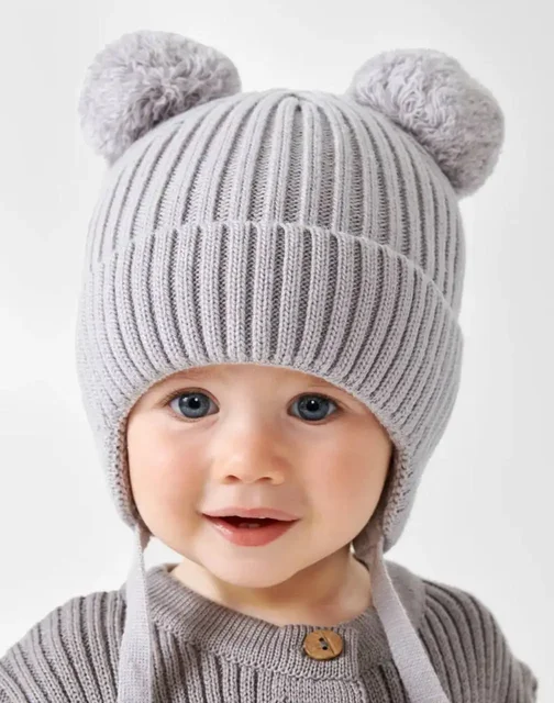Шапка детская с помпоном Happy Baby - Инструменты в Москва