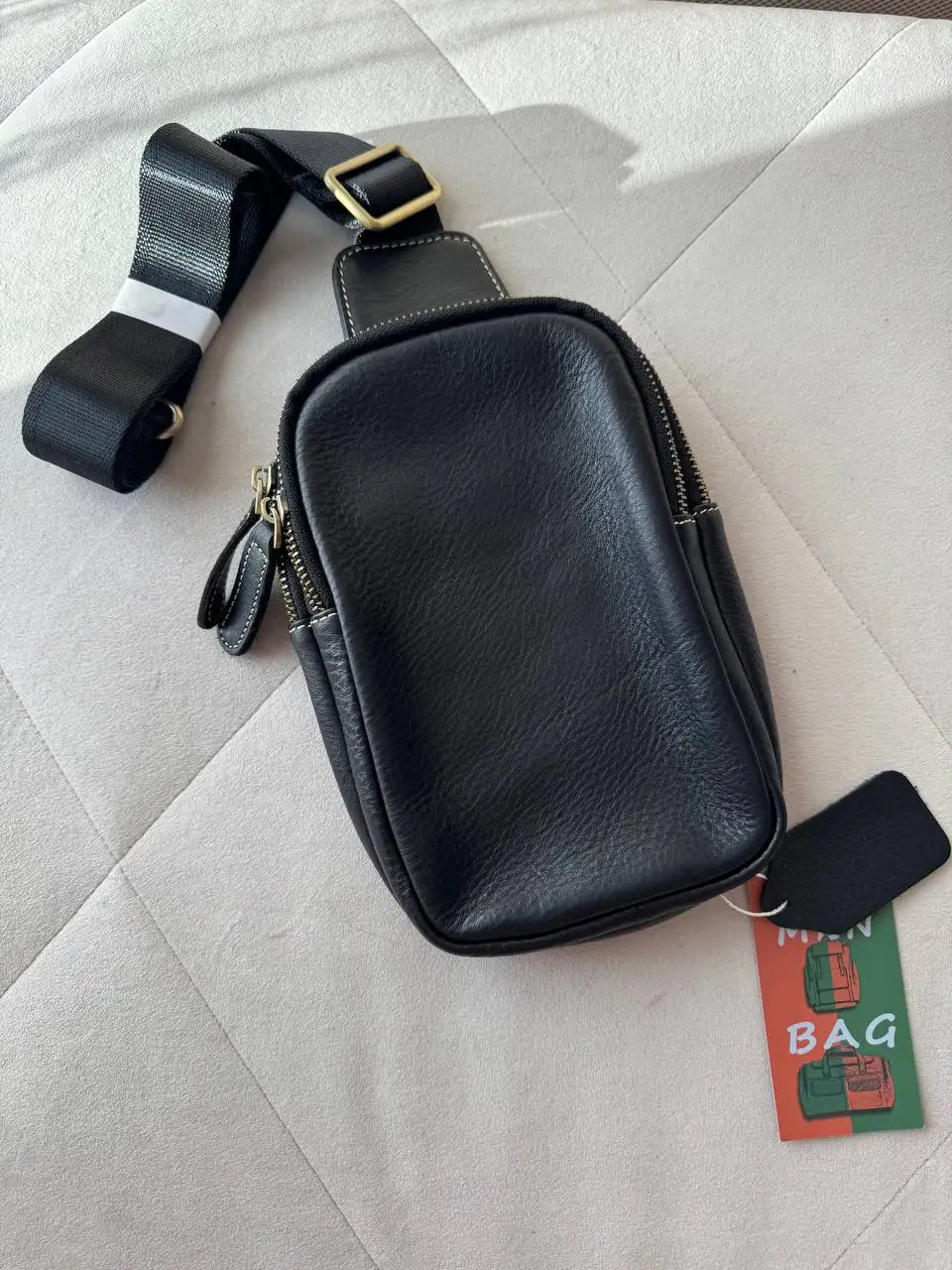 Мужская кожаная сумка - Сумки (Одежда) в Щелково