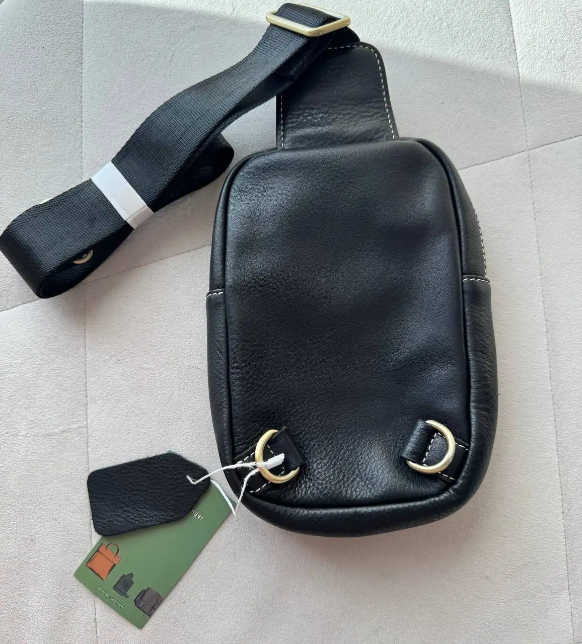 Мужская кожаная сумка - Сумки (Одежда) в Щелково