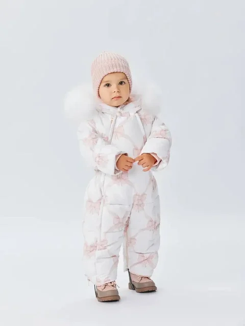 Комбинезон детский белый Happy Baby размер 68-74 - Мебель для детей в Москва