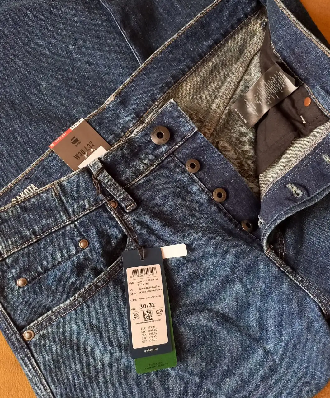 Джинсы G-star RAW Dakota regular straight W30L32 оригинал - Джинсы (Одежда) в Москва