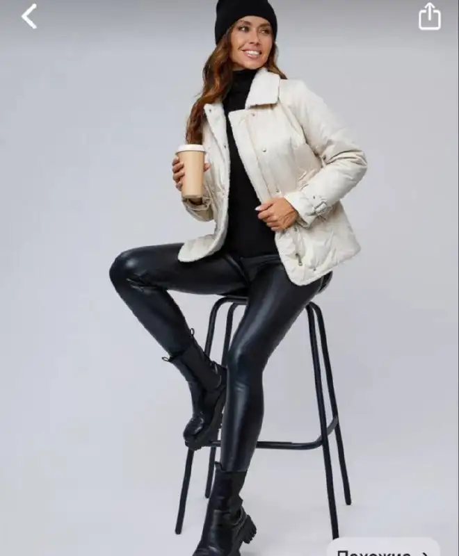 Куртка 50 размера, новая, была один раз - Куртки (Одежда) в Москва