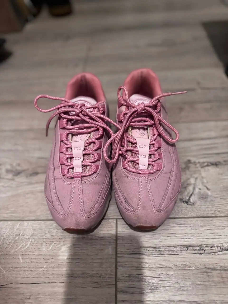 Женские кроссовки Nike Air Max 95 Light Pink размер 37 - Обувь (Одежда) в Москва