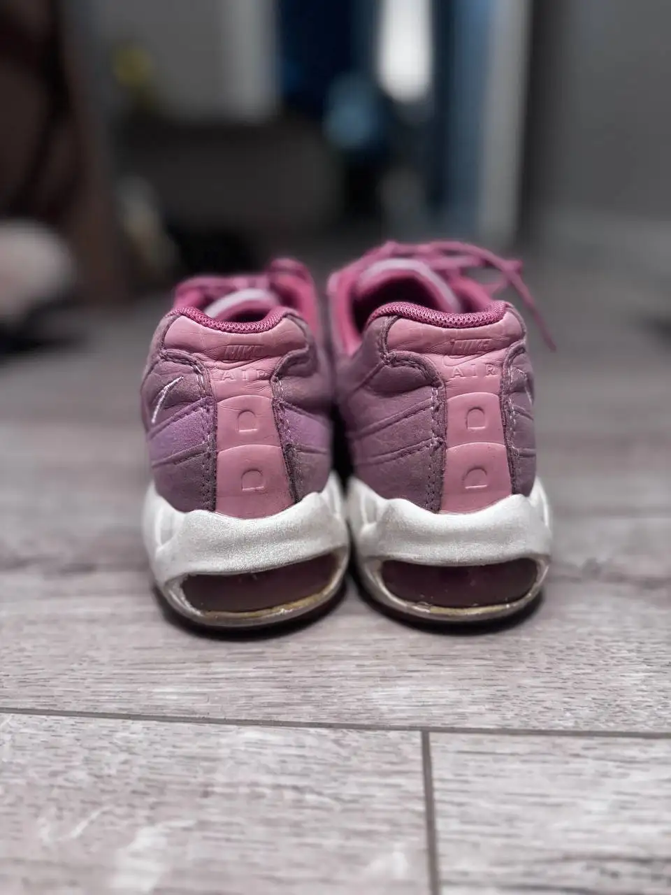 Женские кроссовки Nike Air Max 95 Light Pink размер 37 - Обувь (Одежда) в Москва