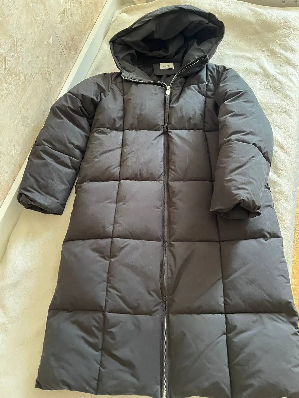 Женский пуховик LIME черный - Верхняя одежда (Одежда) в Москва