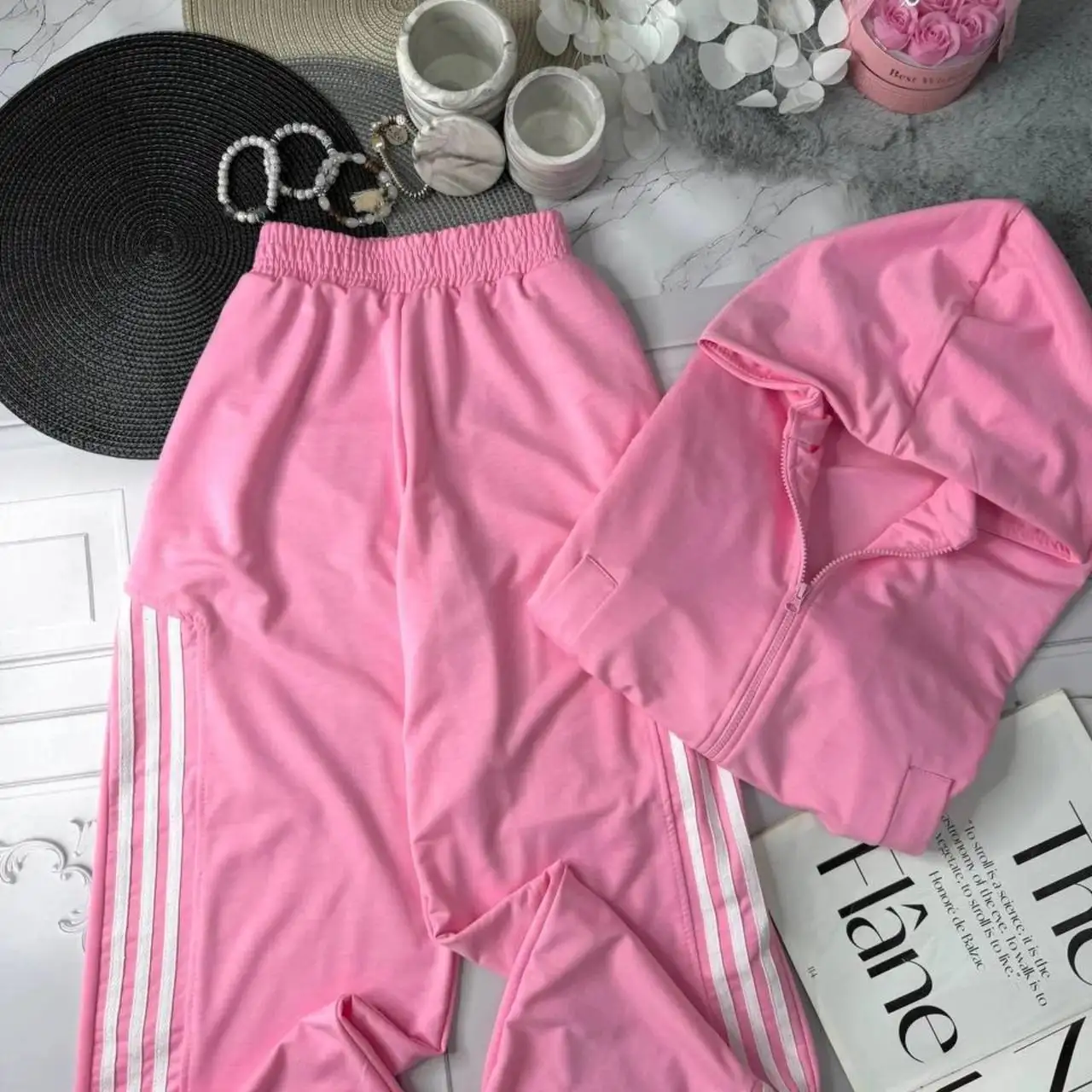 Костюм с лампасами из качественной двунитки - Одежда в Москва