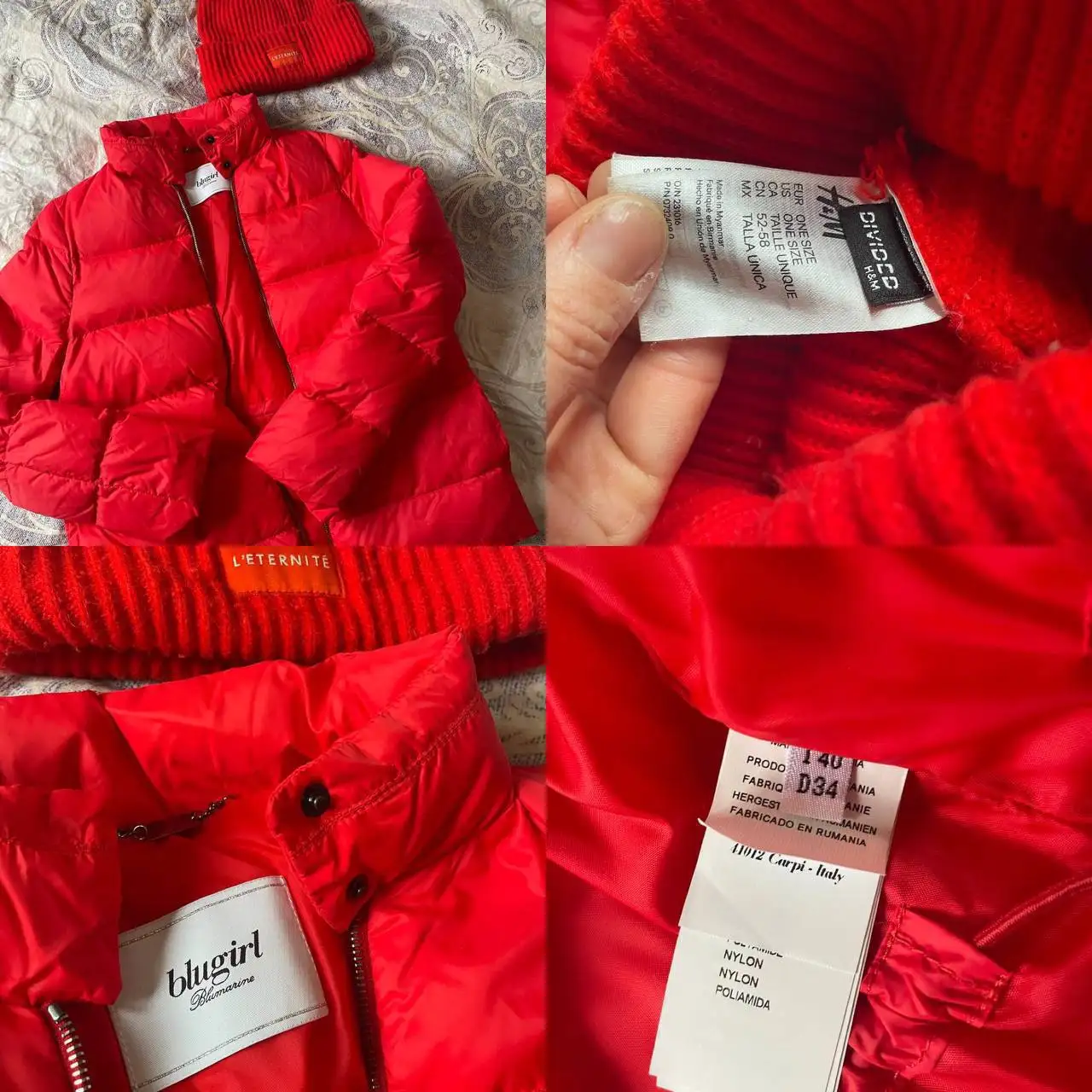 Куртка Blugirl и шапка H&M в отличном состоянии - Верхняя одежда (Одежда) в Москва