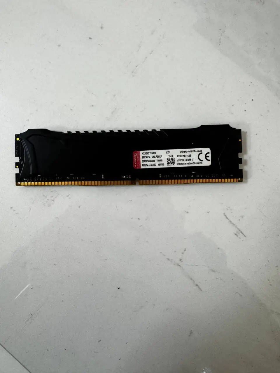 Продается оперативная память HyperX 8GB - Компьютерные комплектующие (Электроника) в Москва