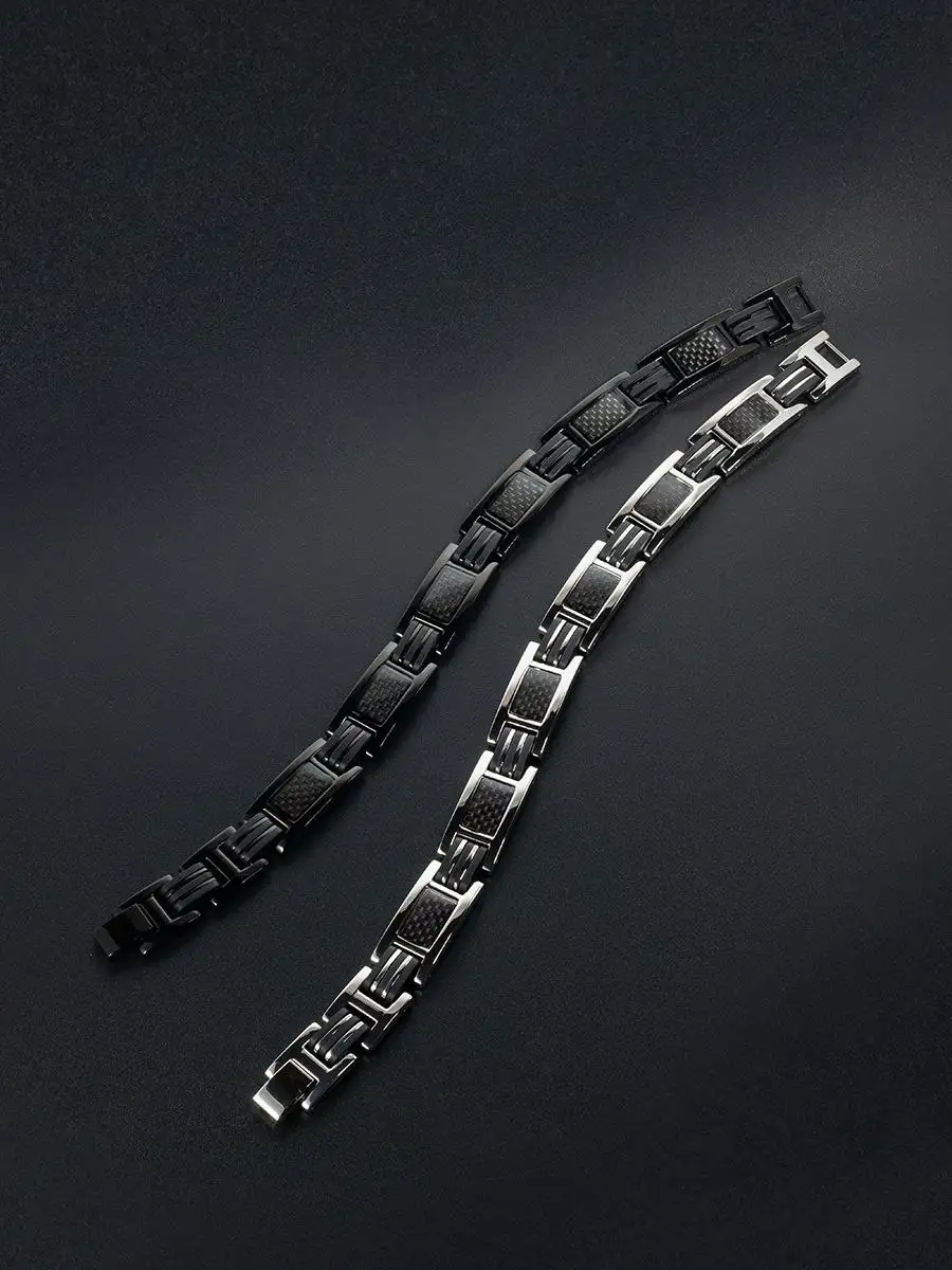 Мужской браслет из нержавеющей стали с магнитами - Барахолка в Москва