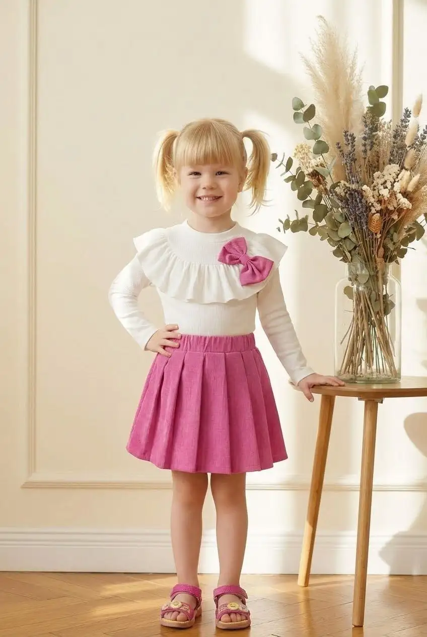 Костюм для девочки юбка и блузка - Детская одежда (Одежда) в Москва