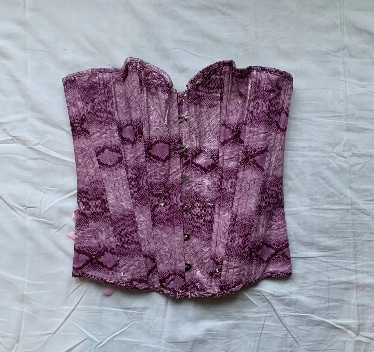 Корсет с принтом змеи размер XL - Корсеты (Одежда) в Москва