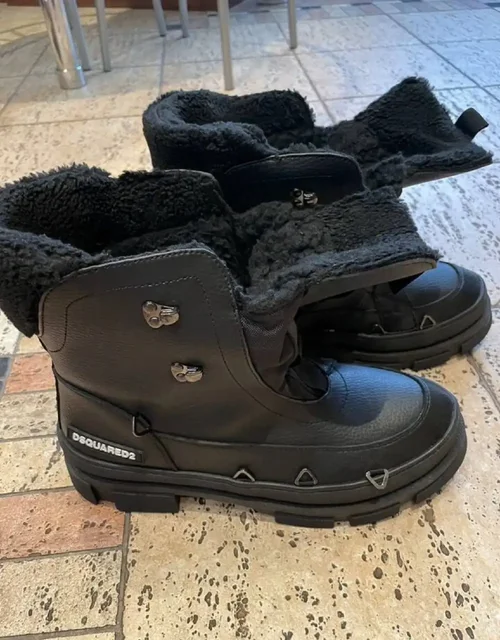 Зимние ботинки Dsquared 2 с укрепленными вставками - Спортивная обувь в Москва