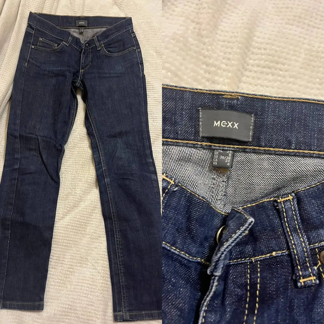 Джинсы для девушки/подростку Mexx 36( 40-42р) в состоянии новых - Джинсы (Одежда) в Москва