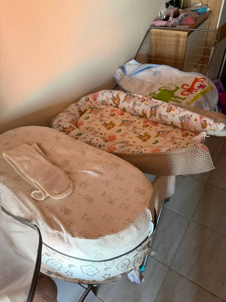 Кокон-зевушка, лежак для ребенка с одеялом и ковриком - Коконы и лежаки (Товары для детей) в Москва