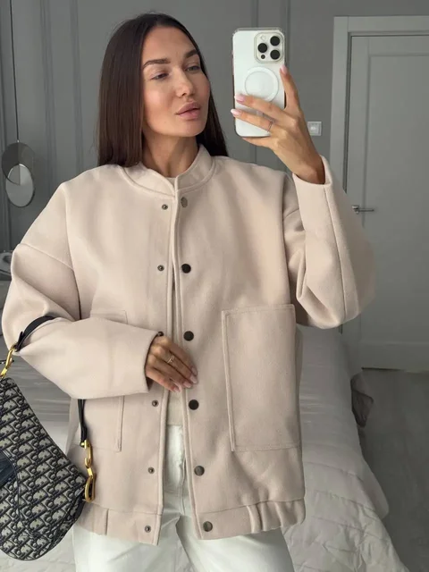 Классный бомбер в двух размерах - Женская и детская одежда в Москва