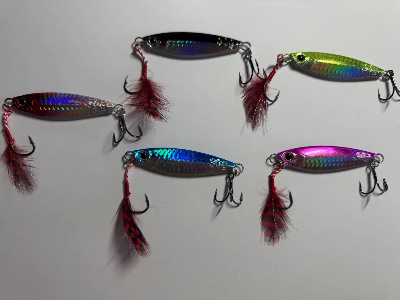 Блесна пилькер для рыбалки 5 штук по 30 грамм - Рыбалка (Хобби и отдых) в Москва