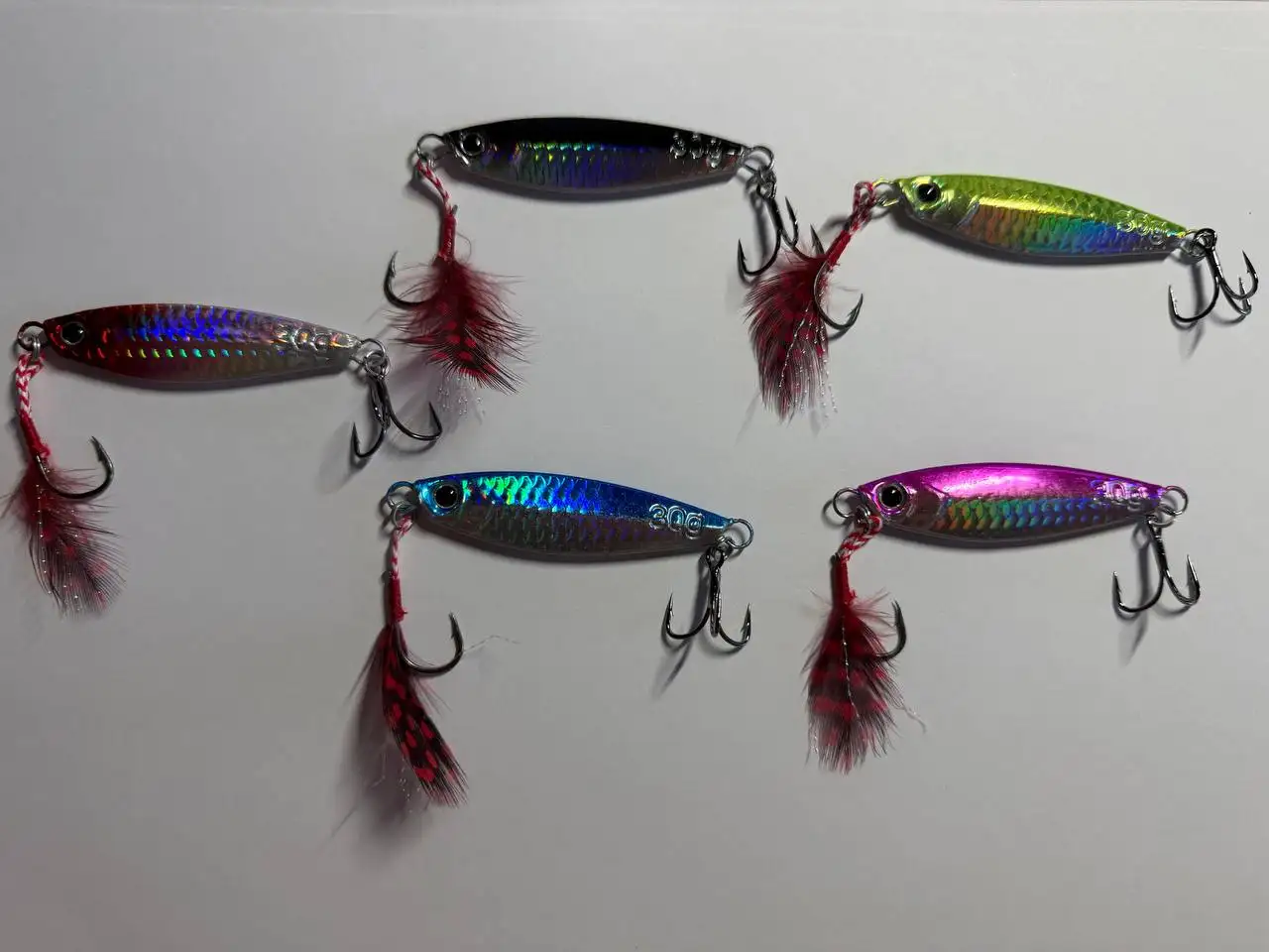 Блесна пилькер для рыбалки 5 штук по 30 грамм - Рыбалка (Хобби и отдых) в Москва