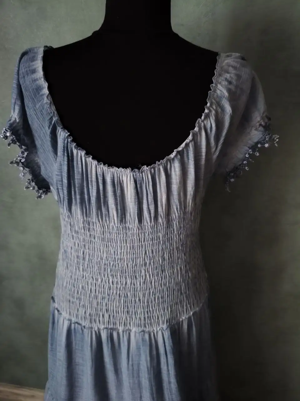 Платье ярусное макси Турция размер 48/50 - Женская одежда (Одежда) в Зеленоград