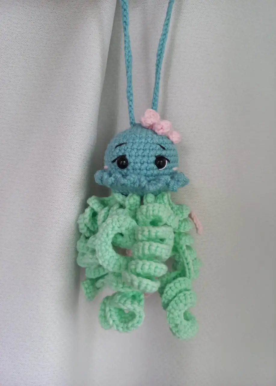 Вязаный обвес медуза - Рукоделие (Хобби и отдых) в Красноуфимск