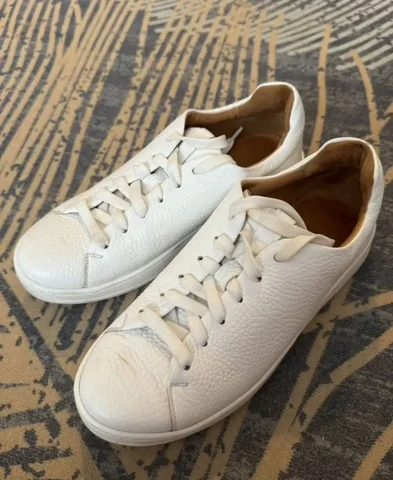 Женские кожаные кеды 35 размера, шитые на заказ - Одежда в Москва