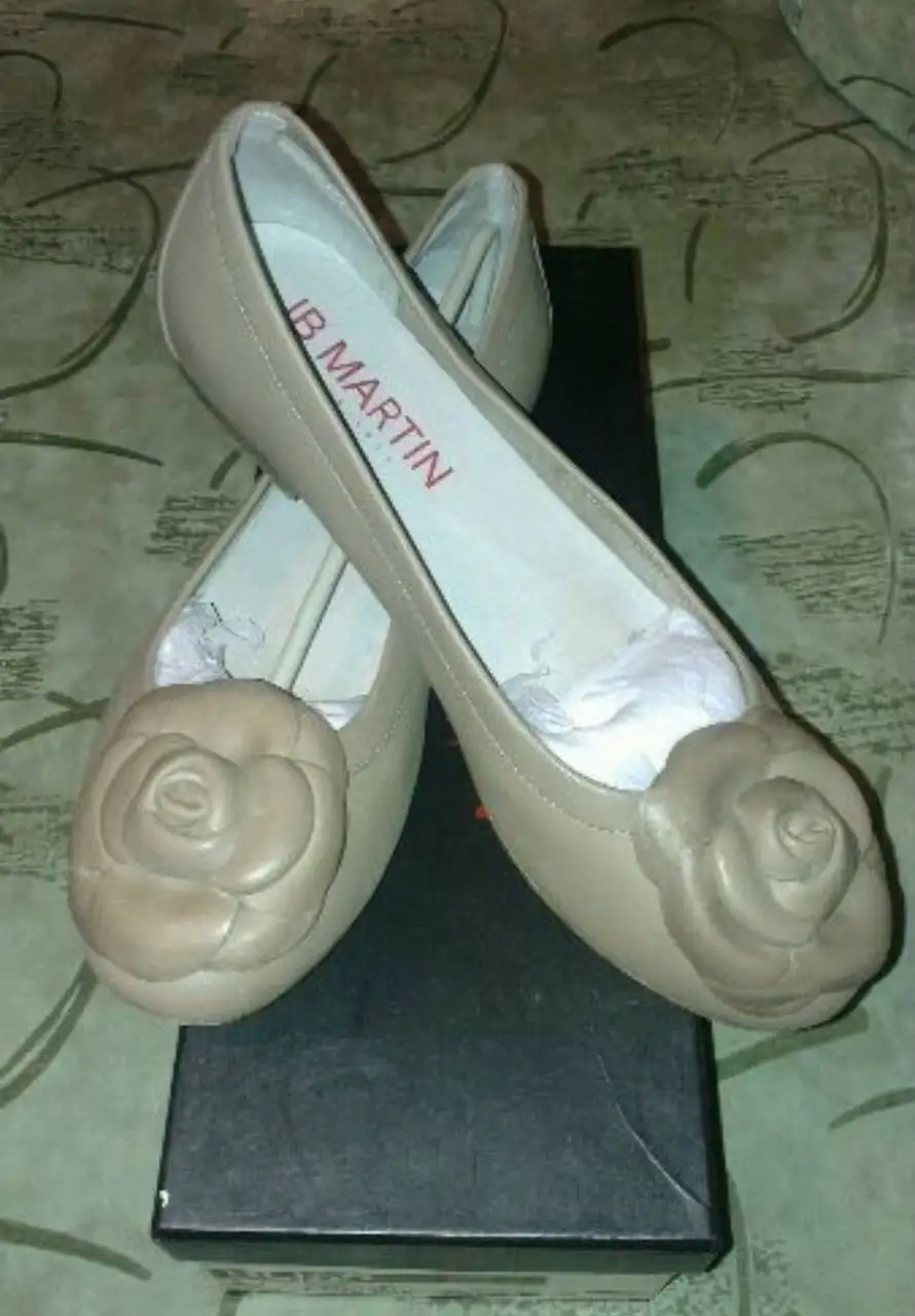 Женские туфли-балетки J.B. Martine 37,5 - Женская обувь (Одежда) в Москва