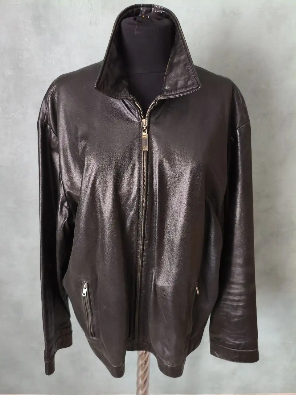 Куртка мужская кожаная Givenchy Men размер 52 - Верхняя одежда (Одежда) в Зеленоград