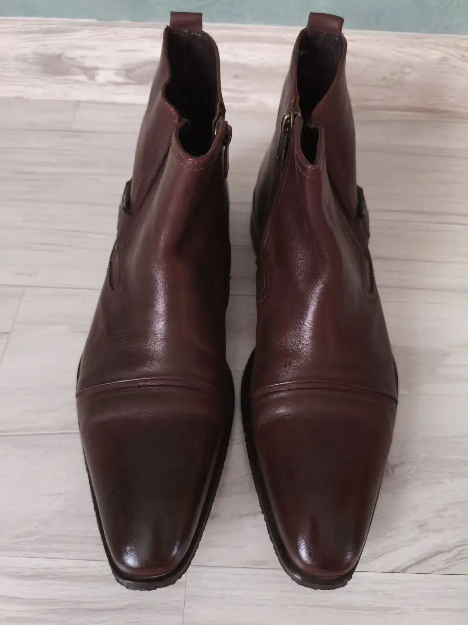Мужские кожаные сапоги Giovane Gentile Италия - Обувь (Одежда) в Зеленоград