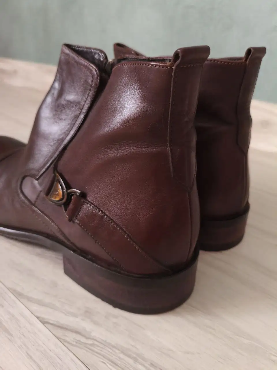 Мужские кожаные сапоги Giovane Gentile Италия - Обувь (Одежда) в Зеленоград