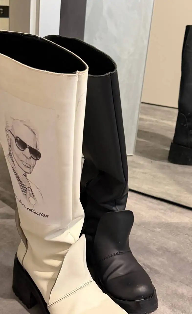Продажа ботфортов KARL LAGERFELD - Обувь (Одежда) в Москва