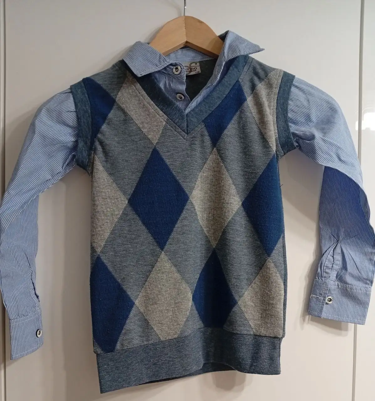 Джемпер обманка для мальчика 4-5 лет - Детская одежда (Одежда) в Москва