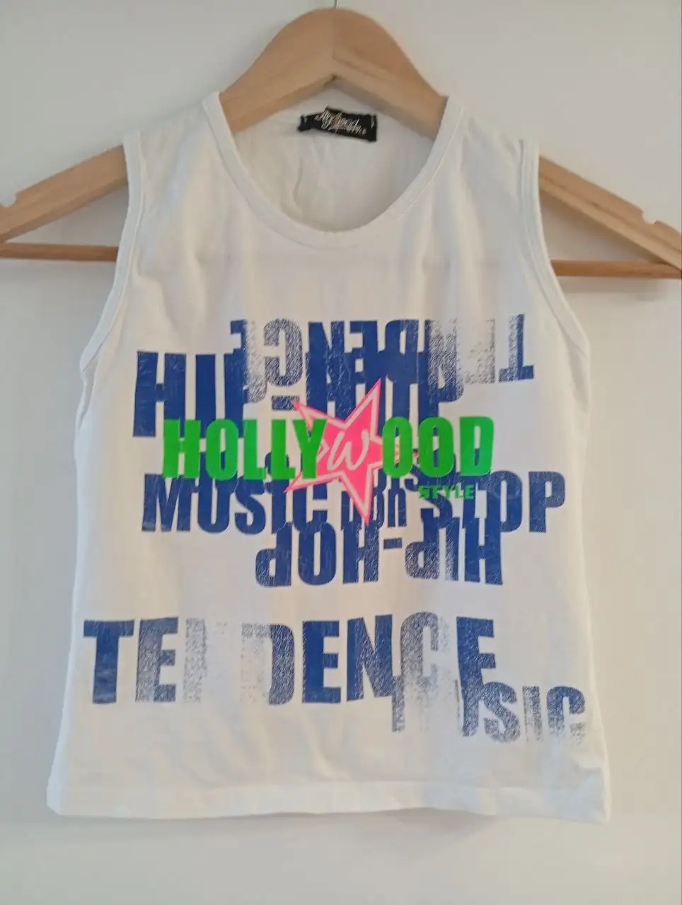 Детская майка белая хлопковая на 4 года - Детская одежда (Одежда) в Москва