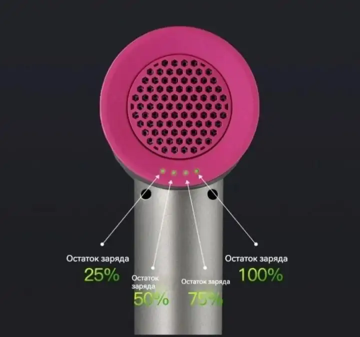 Беспроводной фен с горячим и холодным воздухом - Электроника в Москва