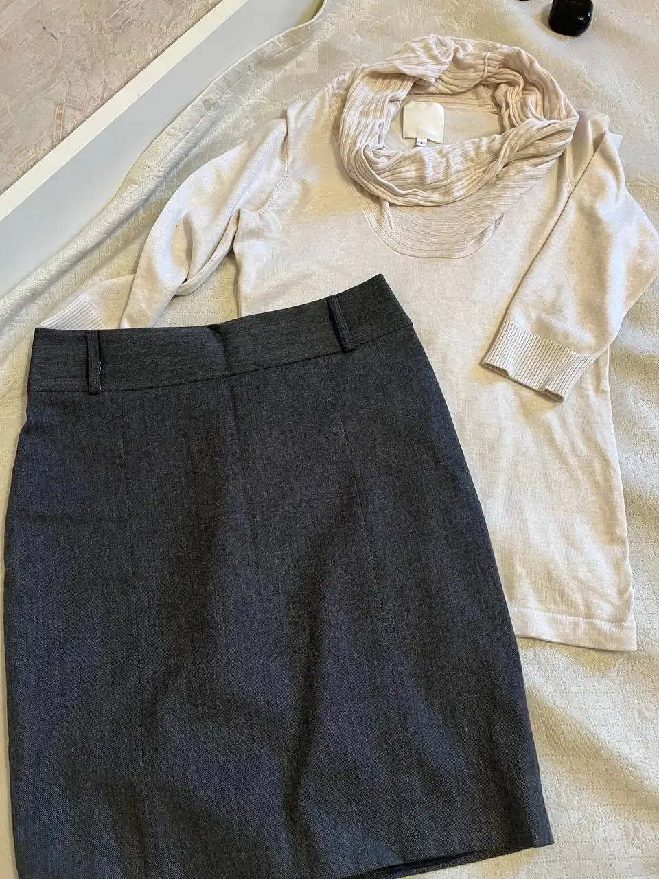 Юбка Франция Бренда 123 и джемпер хлопок 42-44р - Женская одежда (Одежда) в Москва
