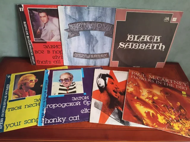 Виниловые пластинки западные и отечественные исполнители - частное объявление в Зеленоград