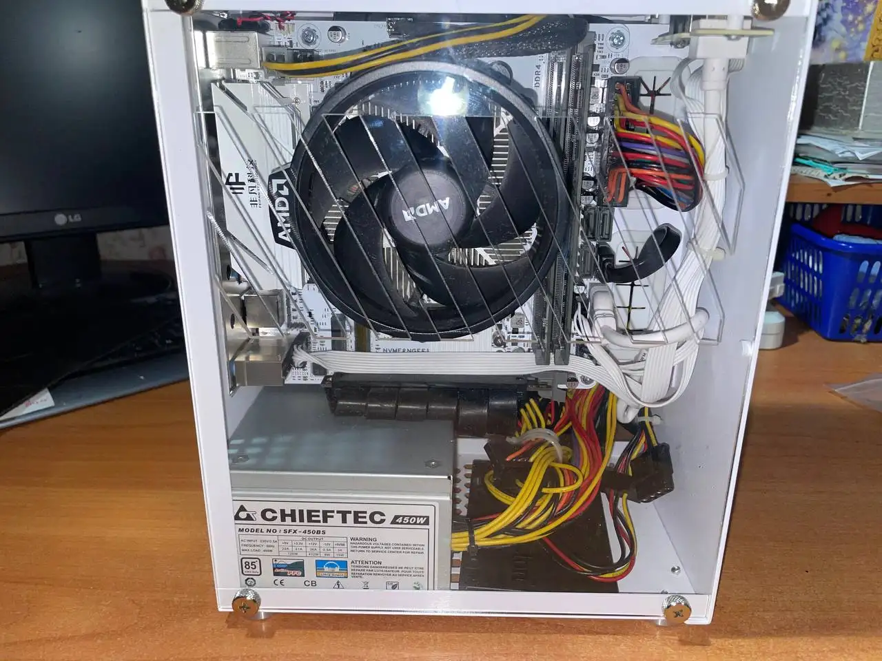 Мини игровой компьютер GTX 1650 + Ryzen 5 3600 - Компьютеры и комплектующие (Электроника) в Москва