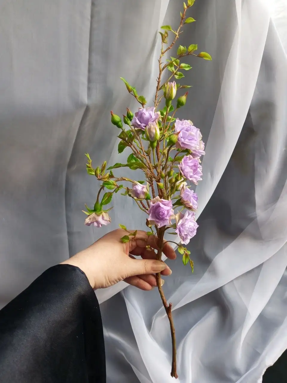 Нежная плетистая роза из холодного фарфора - Рукоделие (Хобби и отдых) в Москва