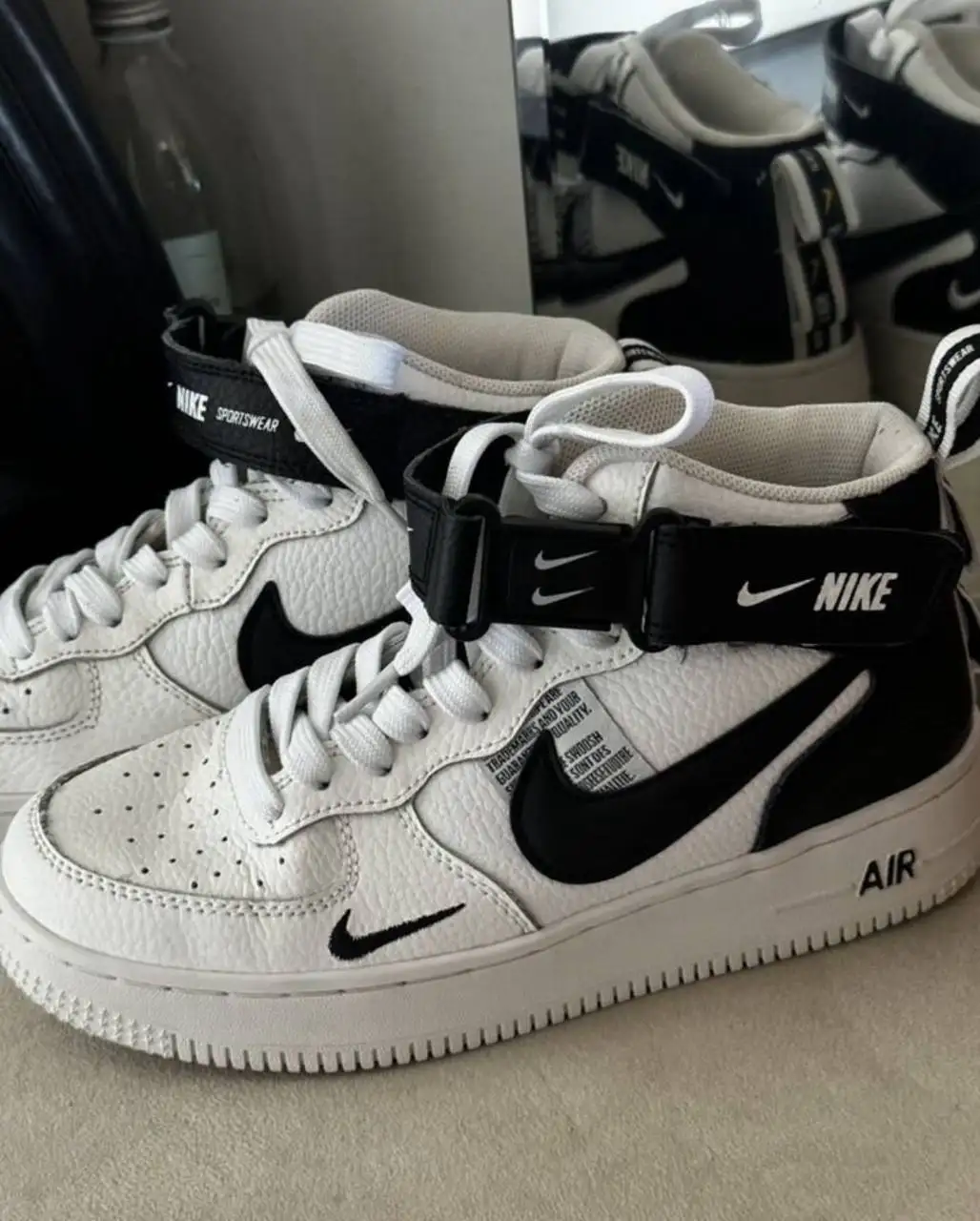Кроссовки Air Force 1 Mid 8 Utility White - Обувь (Одежда) в Москва