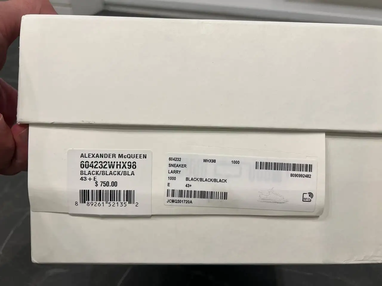 Alexander McQueen кроссовки мужские 43.5 размер - Обувь (Одежда) в Москва