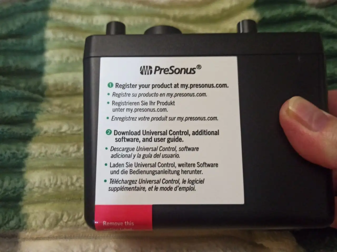 Внешняя звуковая карта Presonus AudioBox GO - Звуковые карты (Электроника) в Москва