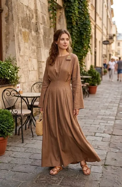Элегантное силуэтное летнее платье Italia - Жилеты в Москва
