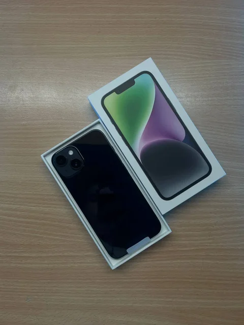 iPhone 14 128GB темно-синий - Аудио- и мультимедийная техника в Москва