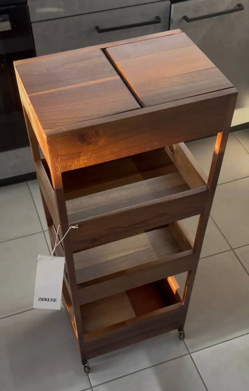 Стеллаж на колесиках Zara Home новый - Мебель (Для дома и дачи) в Москва