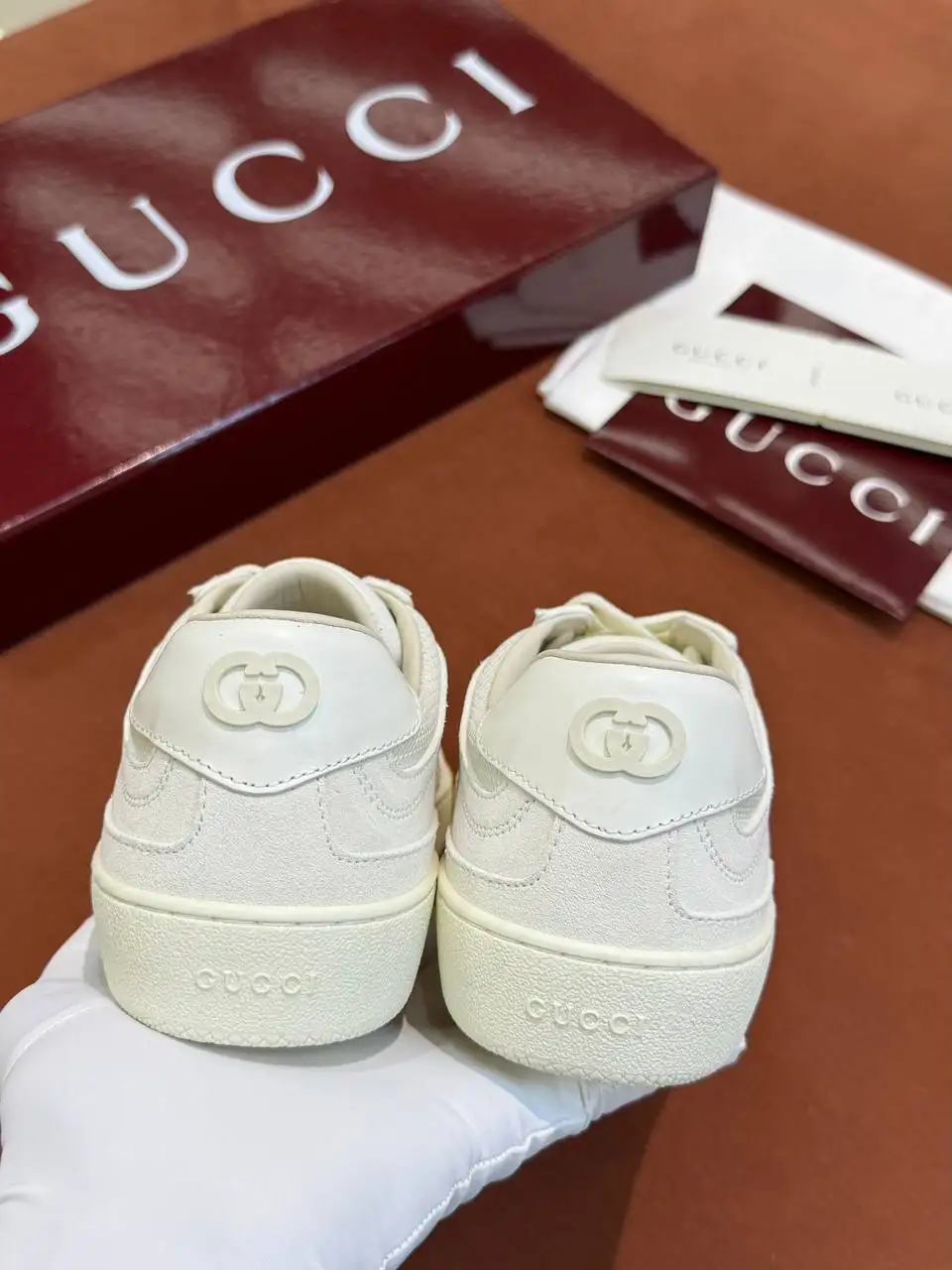 Кроссовки GUCCI из замши премиум-класса - Обувь (Одежда) в Москва