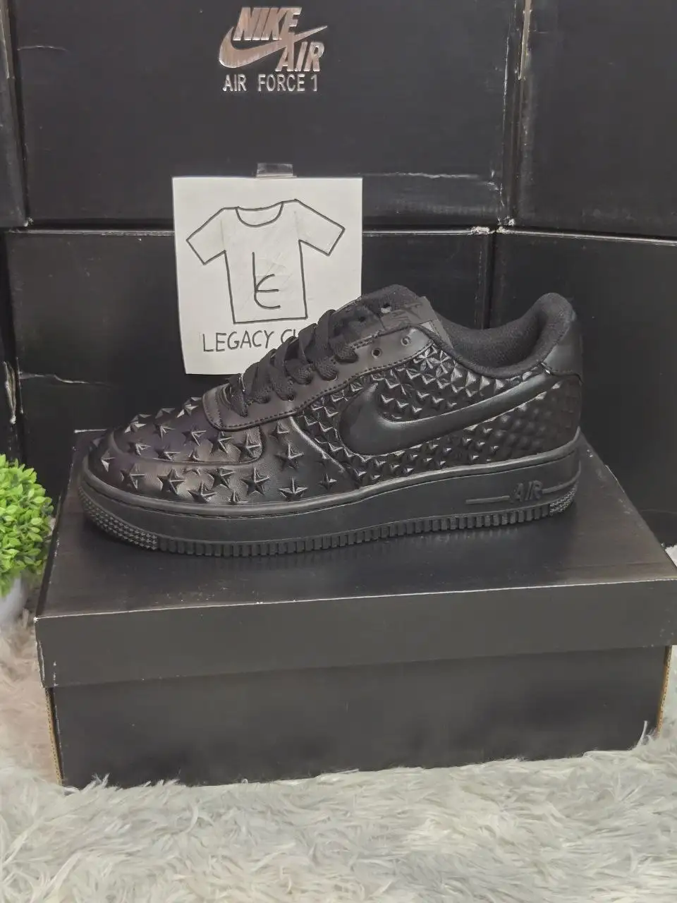 Кроссовки Nike Air Force 1 Low Independence Day черные - Обувь (Одежда) в Москва