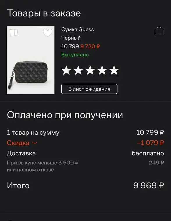 Сумка Guess Milano Camera Bag S - Аксессуары (Одежда) в Москва