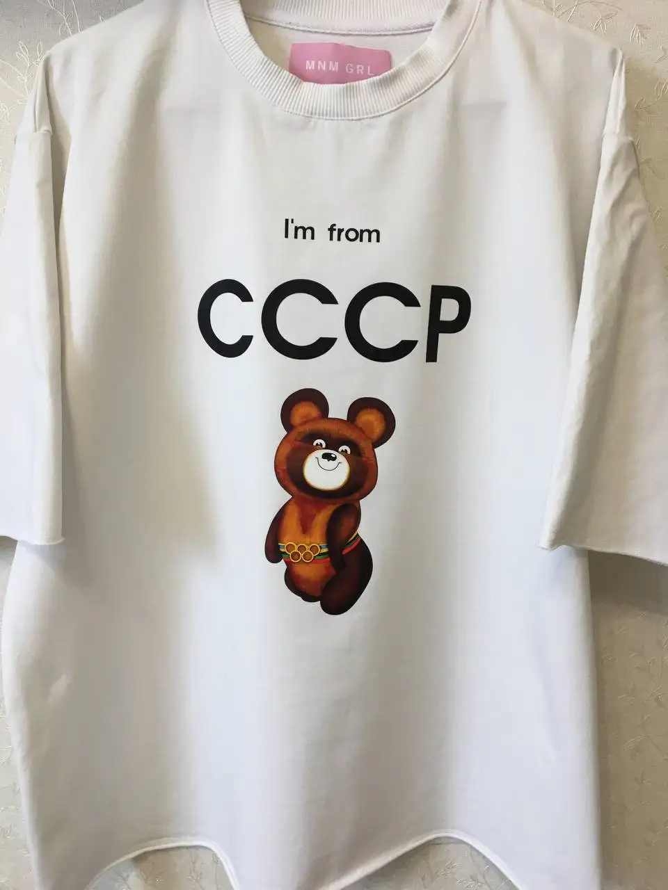 Брендовая футболка Minimo и олимпийский мишка СССР - Одежда в Москва